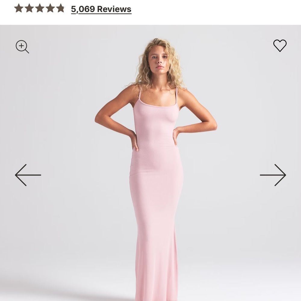SKIMS Soft Lounge Long Slip Dress